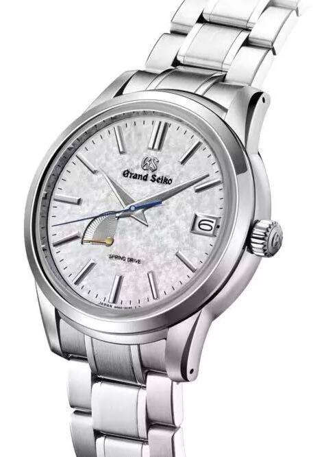 Review Replica Grand Seiko Heritage Spring Drive China Exclusive Limited Edition "Mt. Fuji Snowy Winter" SBGA451 watch - Click Image to Close